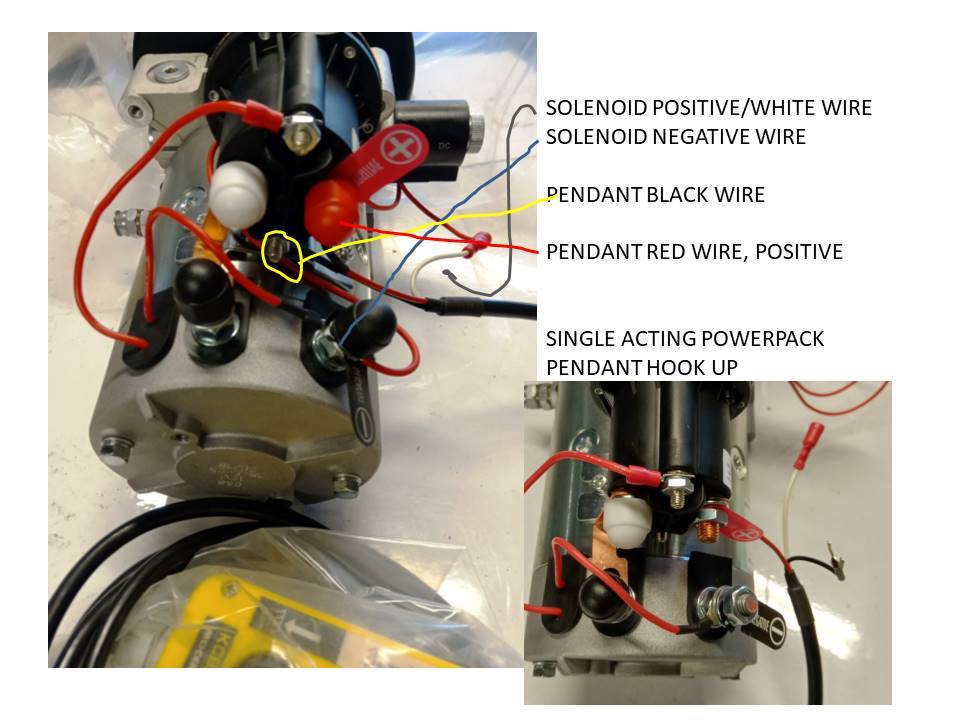 Single Acting Hydraulic Pump Wiring Diagram - Complete Wiring Schemas