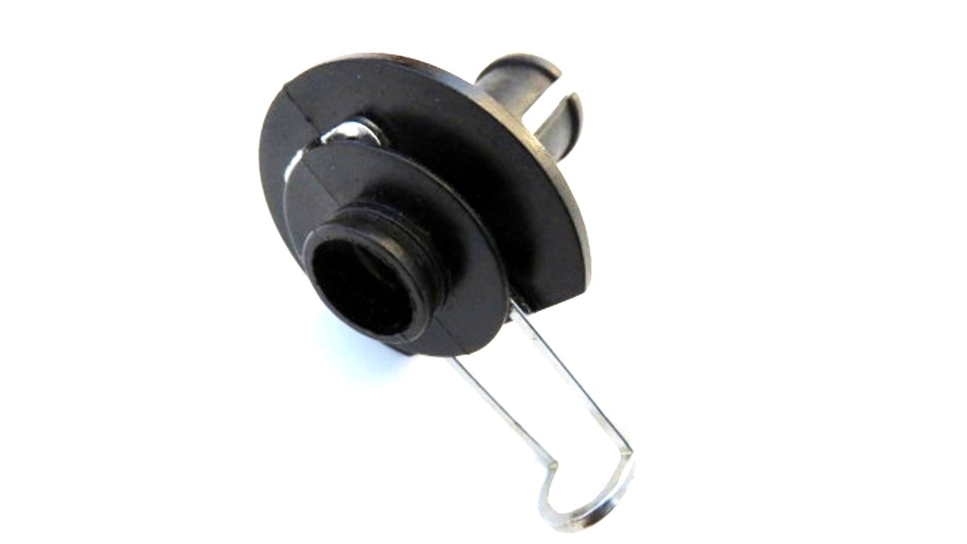 Wheel spring clip