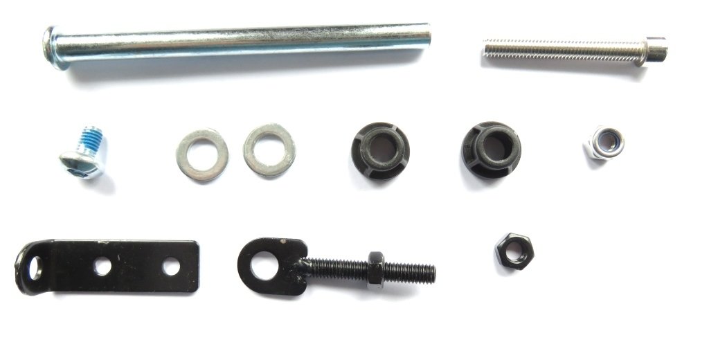 Front wheel Axle spindle bolt fits Precision Pro Rider and others 117
