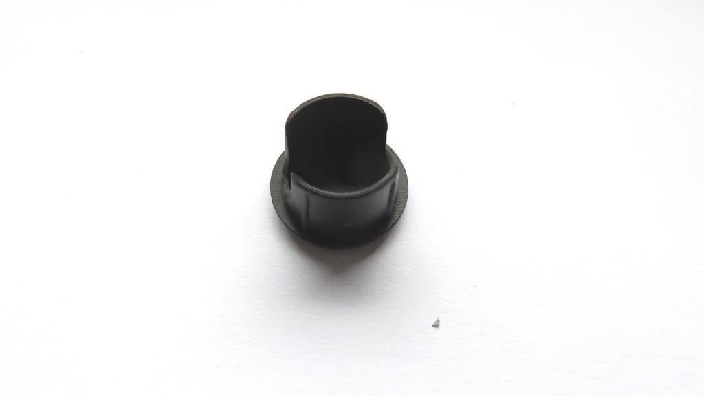 push on tubular end cap bottom view