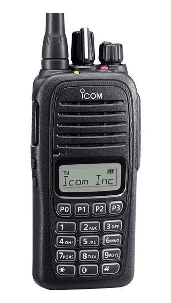Icom F2000T 09 UHF portable radio with display, keypad 581