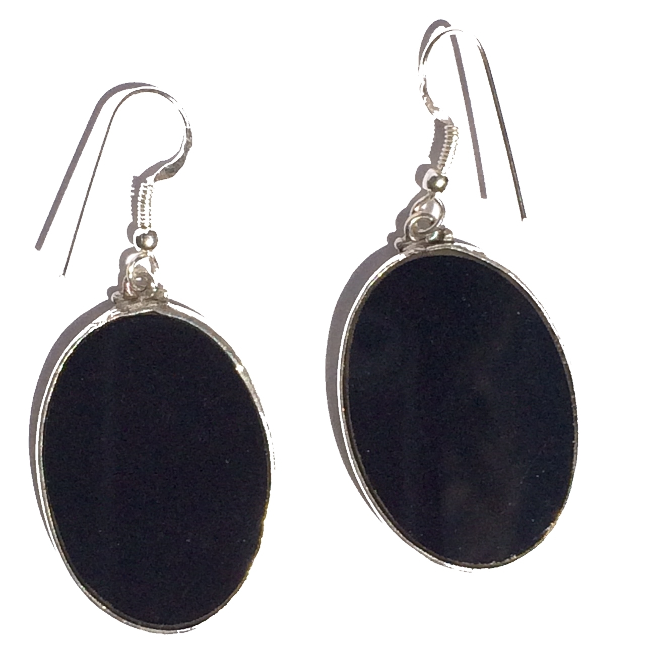 Tree of Life Sacred Geometry Earrings (black tourmaline) by Scalar Heart Collection