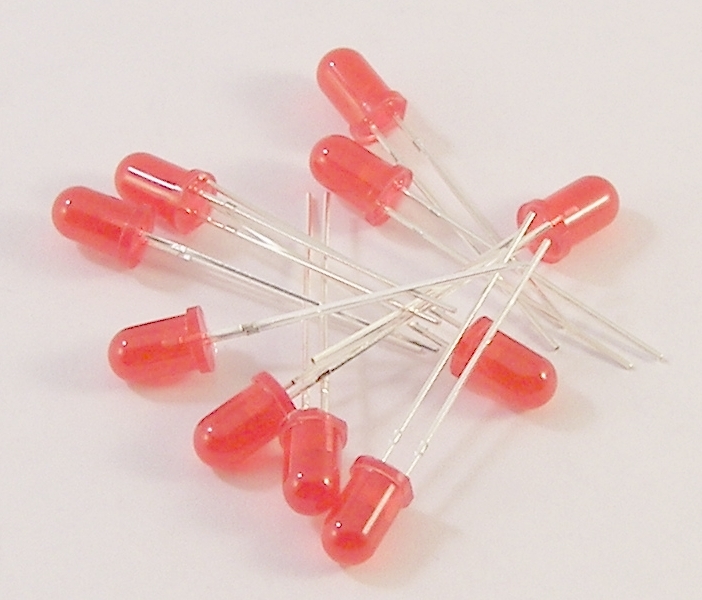 Red LEDs, 10 pack Red LEDs, 10 pack