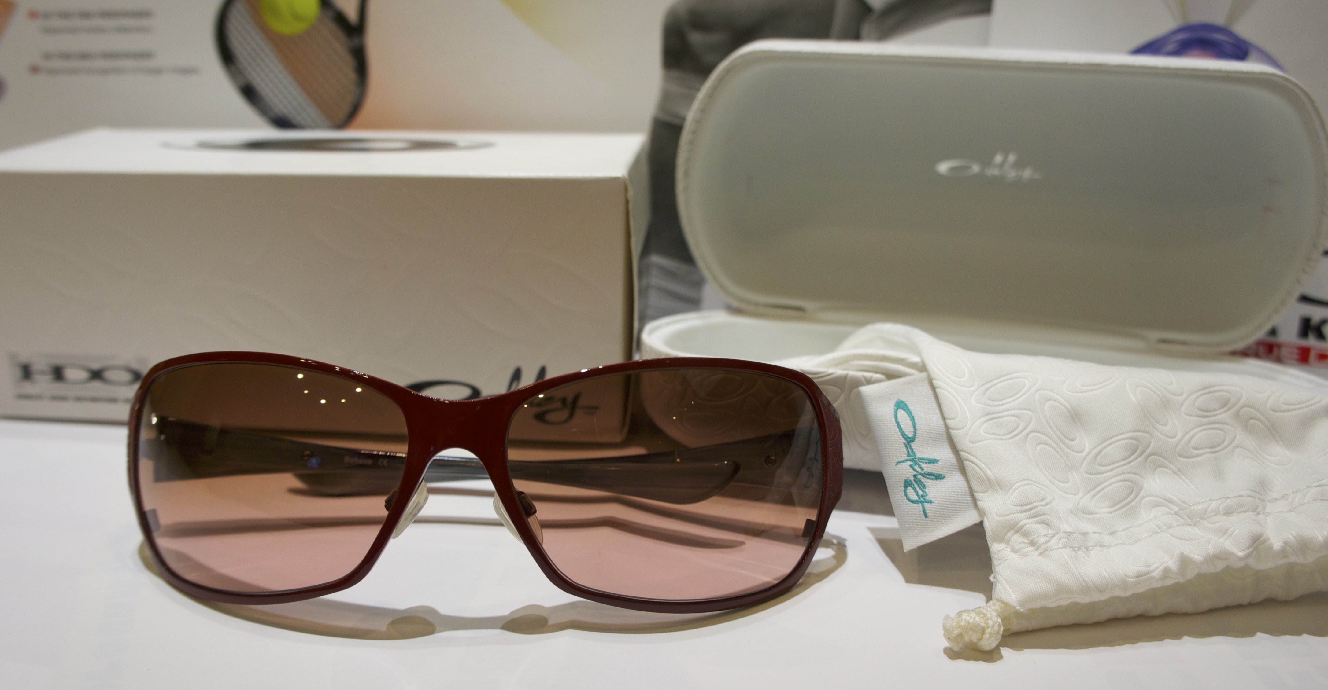 Oakley Behave - Red - G40 Black Gradient (DIFETTATE) 4003 05-316