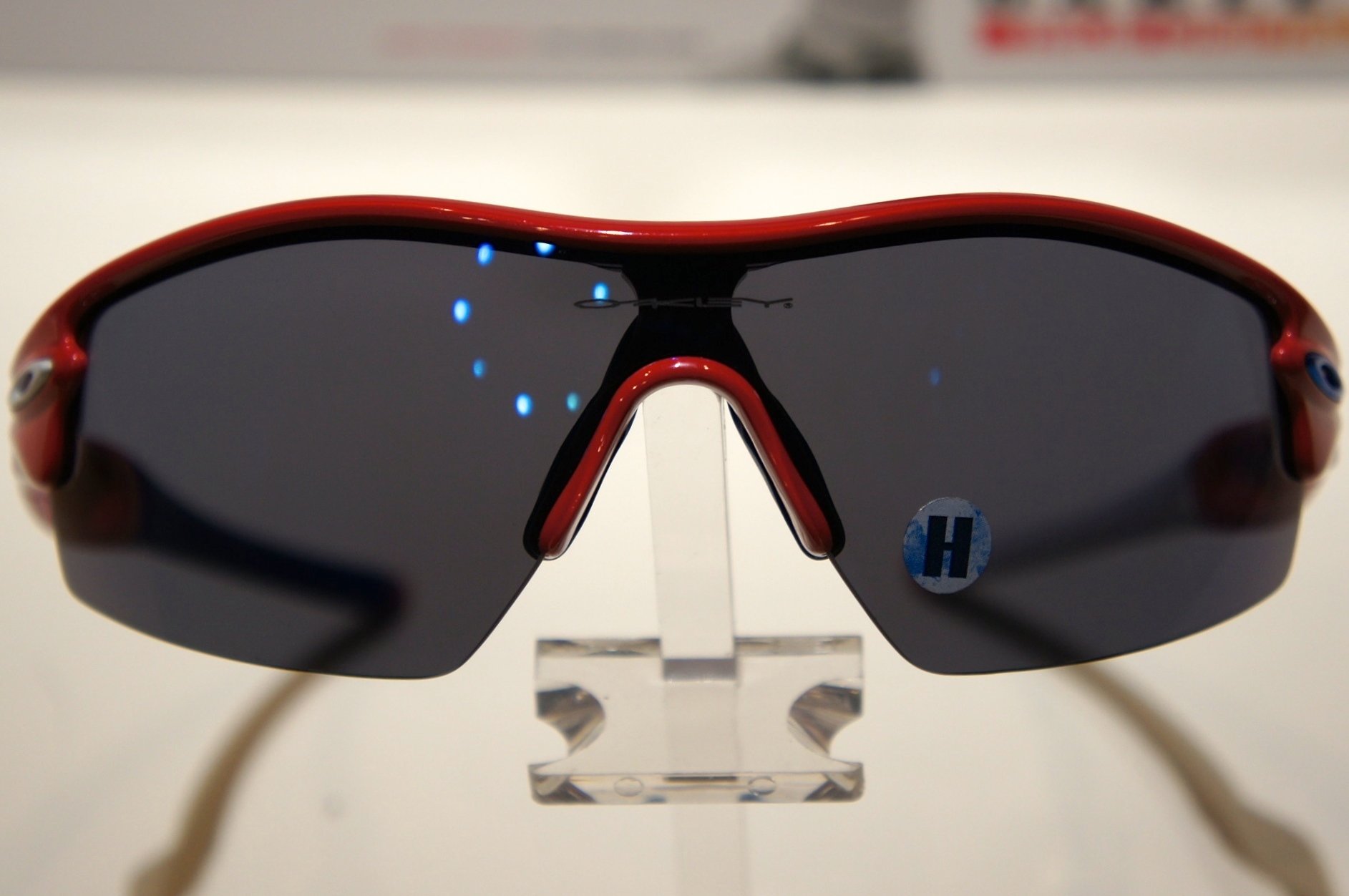 Oakley Radar Pitch Limited Edition Norway - Red w - Ice Iridium