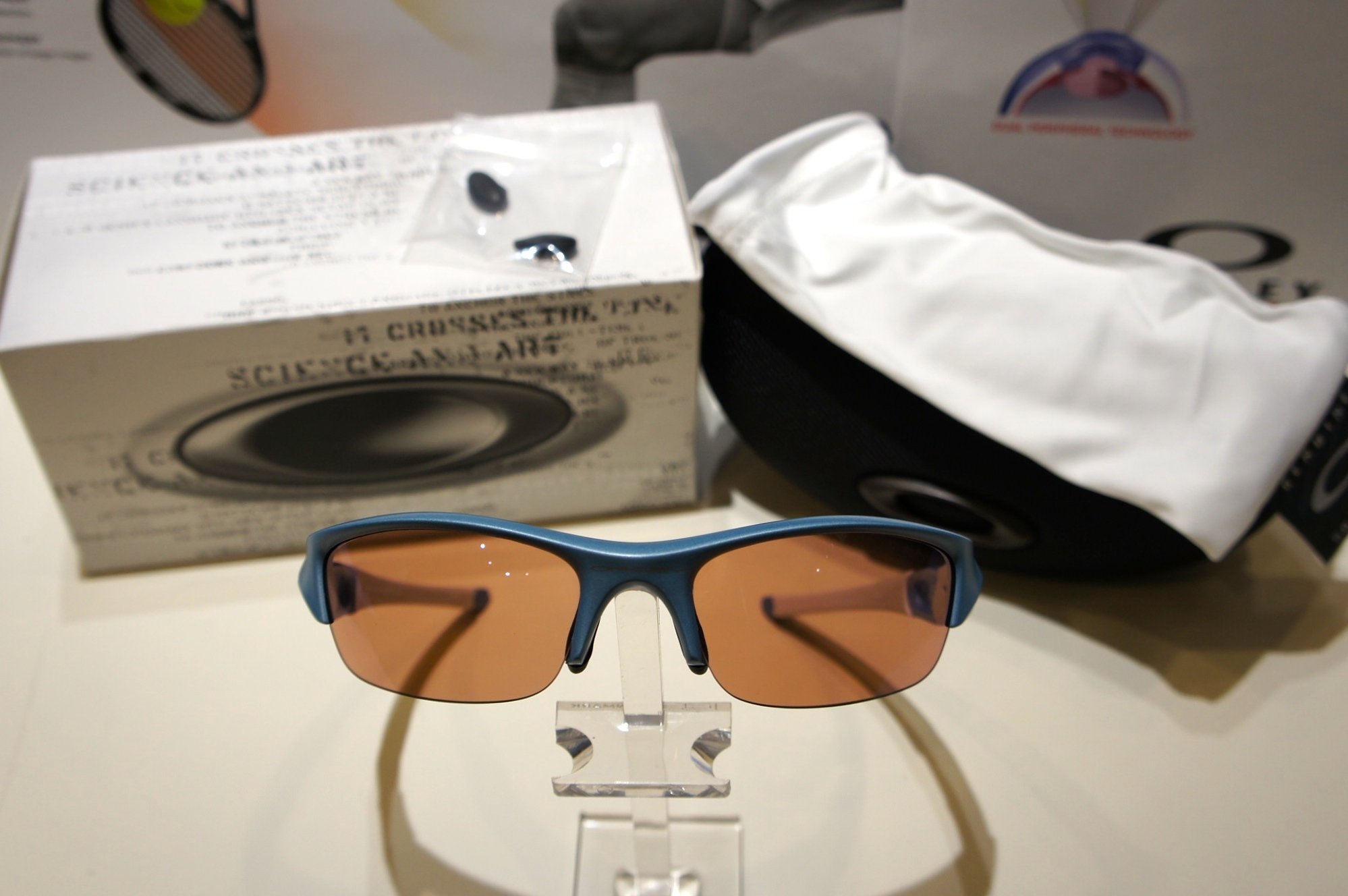 Oakley Flak Jacket - Powder Blue - G30 9008 12-761