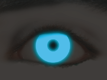 KawaEyes Fluo Blue fluo-blue