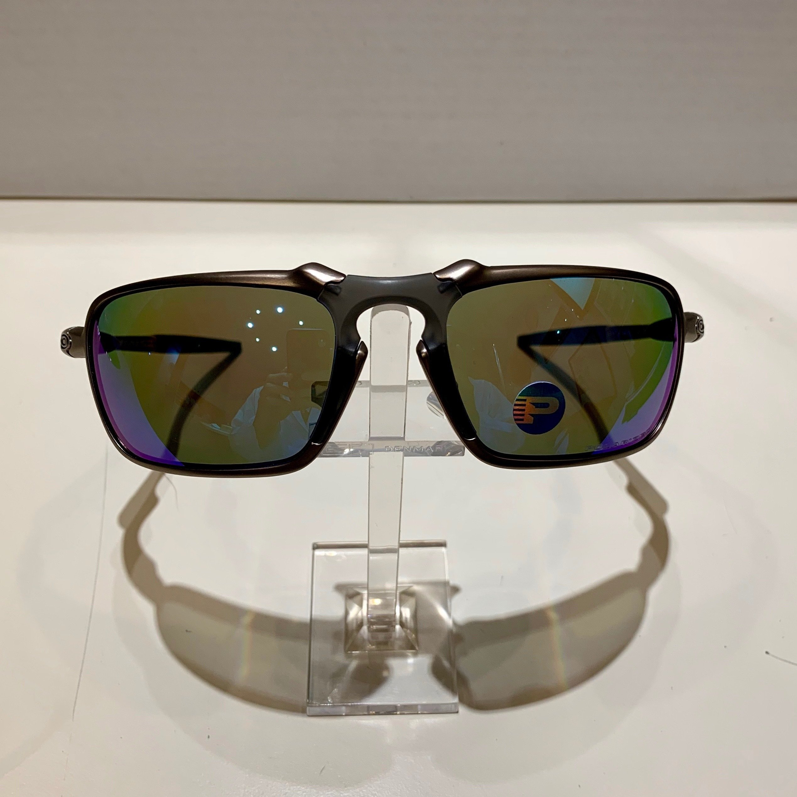 Oakley Badman - Plasma - Sapphire Iridium Polarized