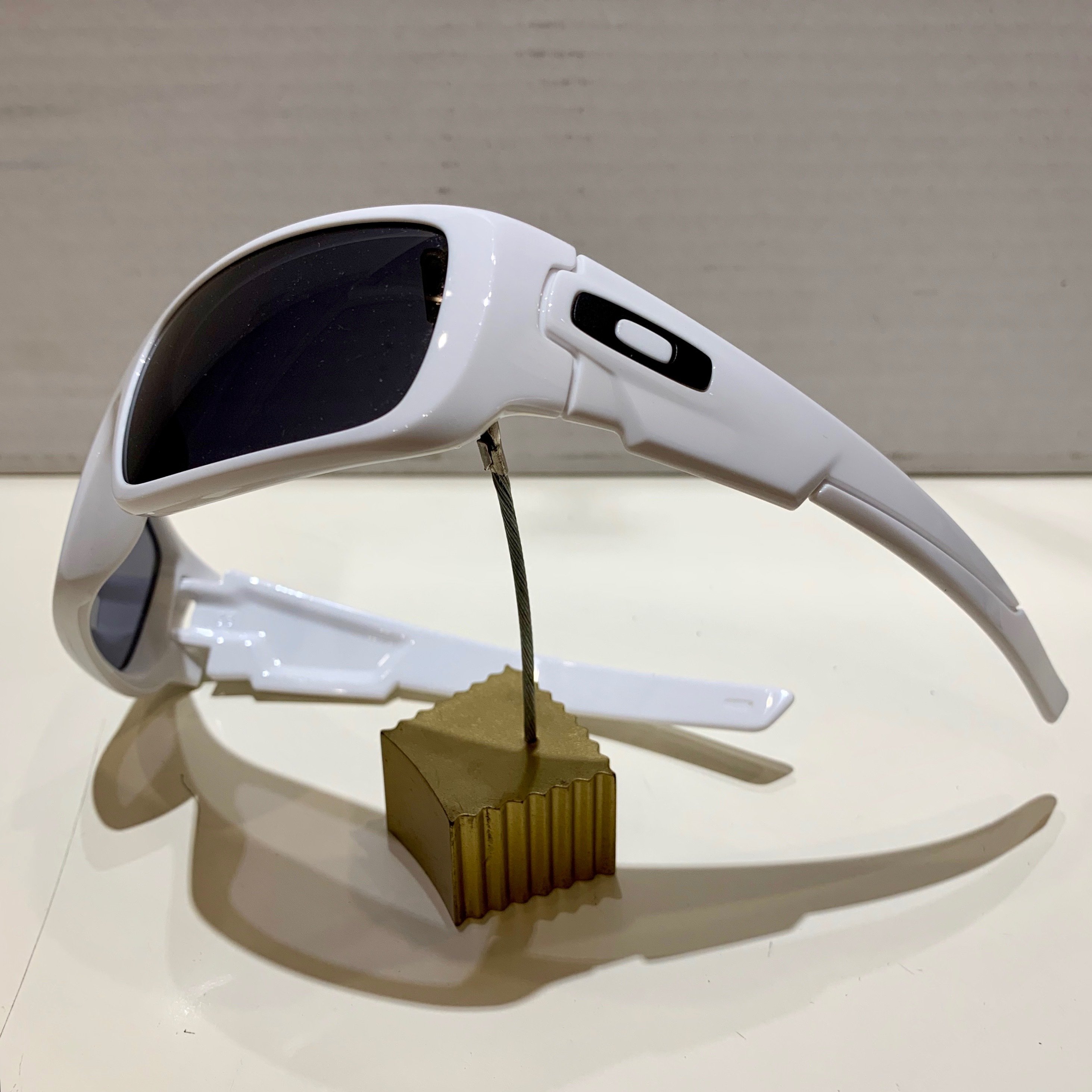 Oakley Crankshaft - Polished White - Grey