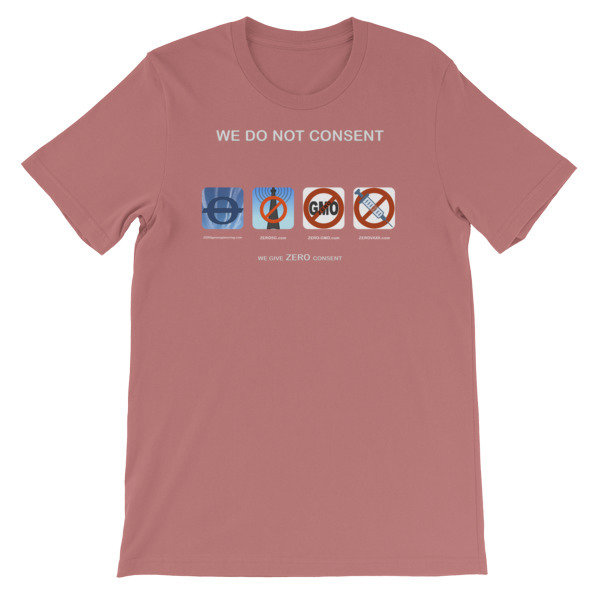 WE DO NOT CONSENT Z-sites 4x1 Short-Sleeve Unisex T-Shirt