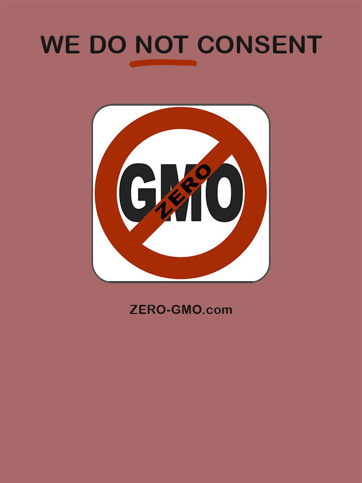WE DO NOT CONSENT ZERO-GMO.com Short-Sleeve Unisex T-Shirt