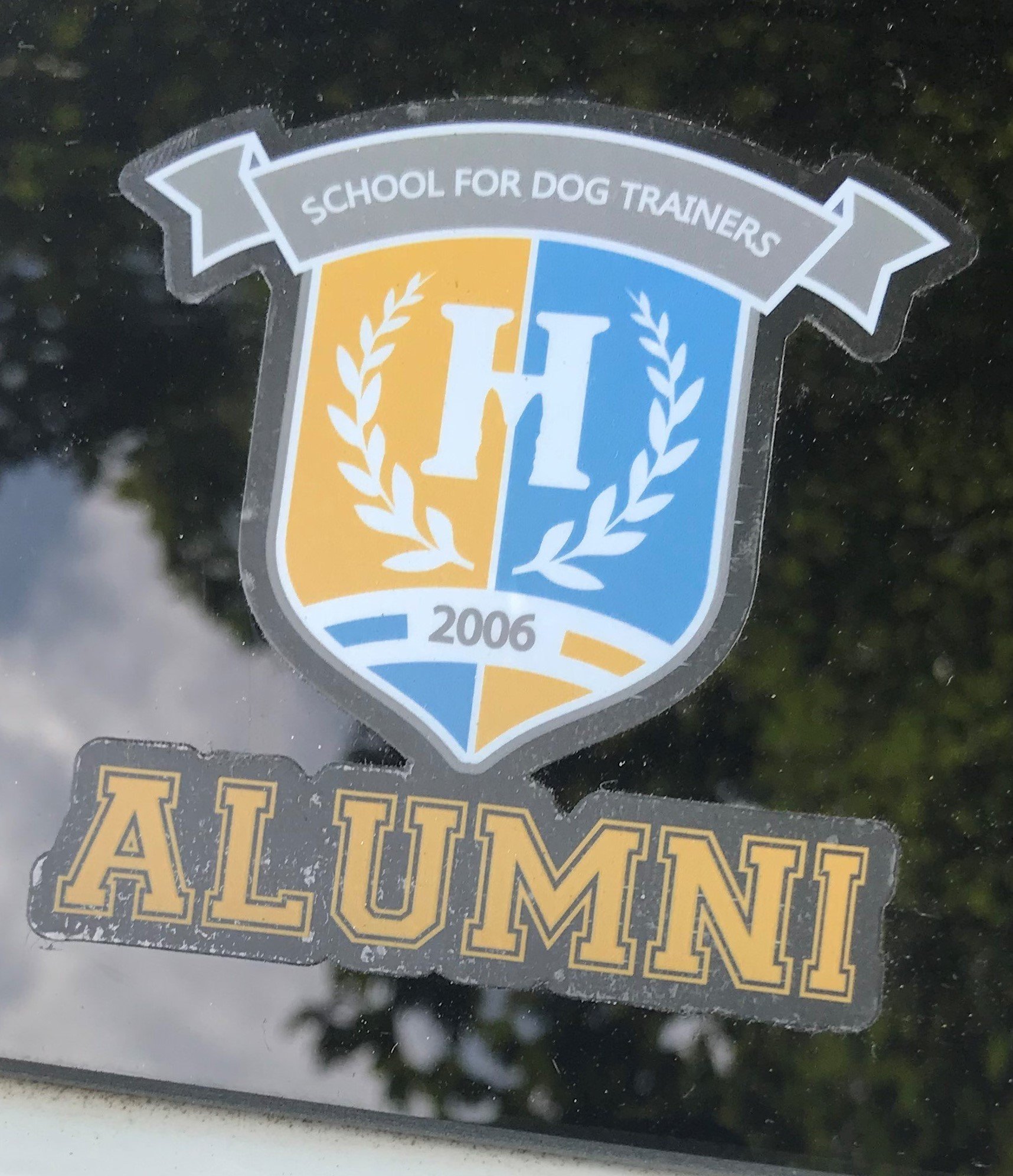 Alumni Auto Sticker - School for Dog Trainers