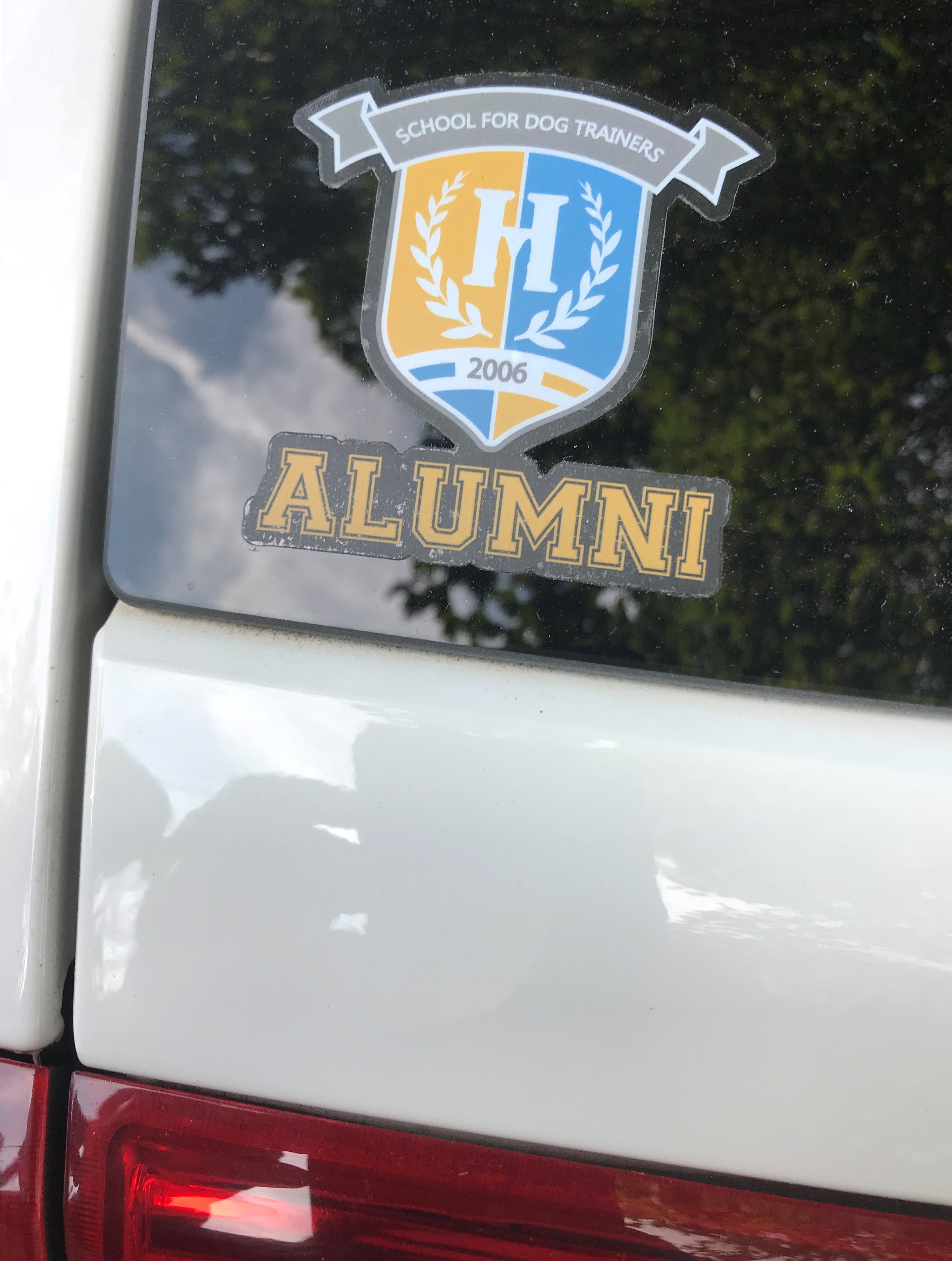 Alumni Auto Sticker - School for Dog Trainers 00097