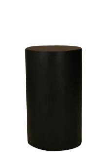 24x42 Black Round Pedestal 24x42 Black Round Pedestal