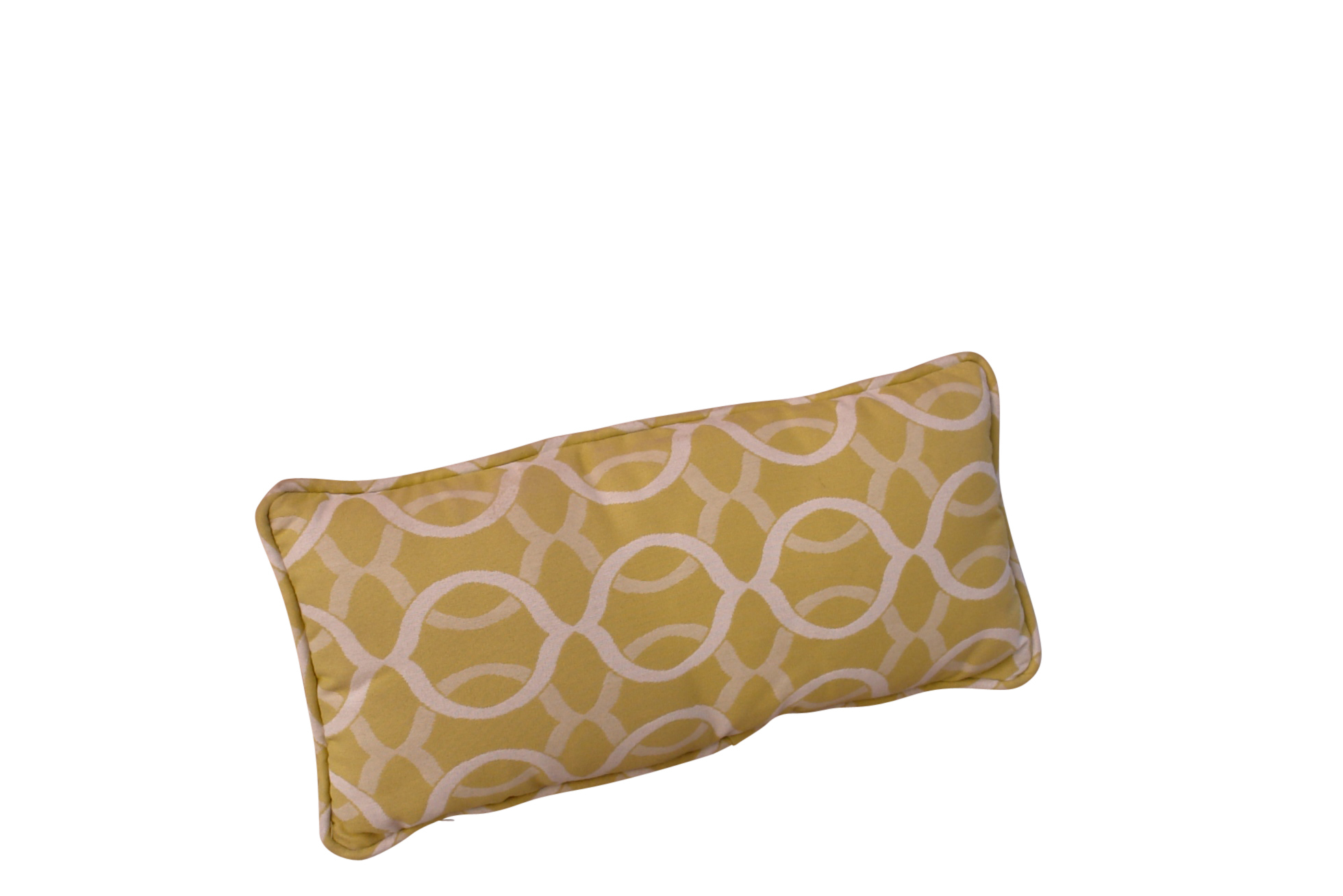Pillow - Yellow & White Circle 6434