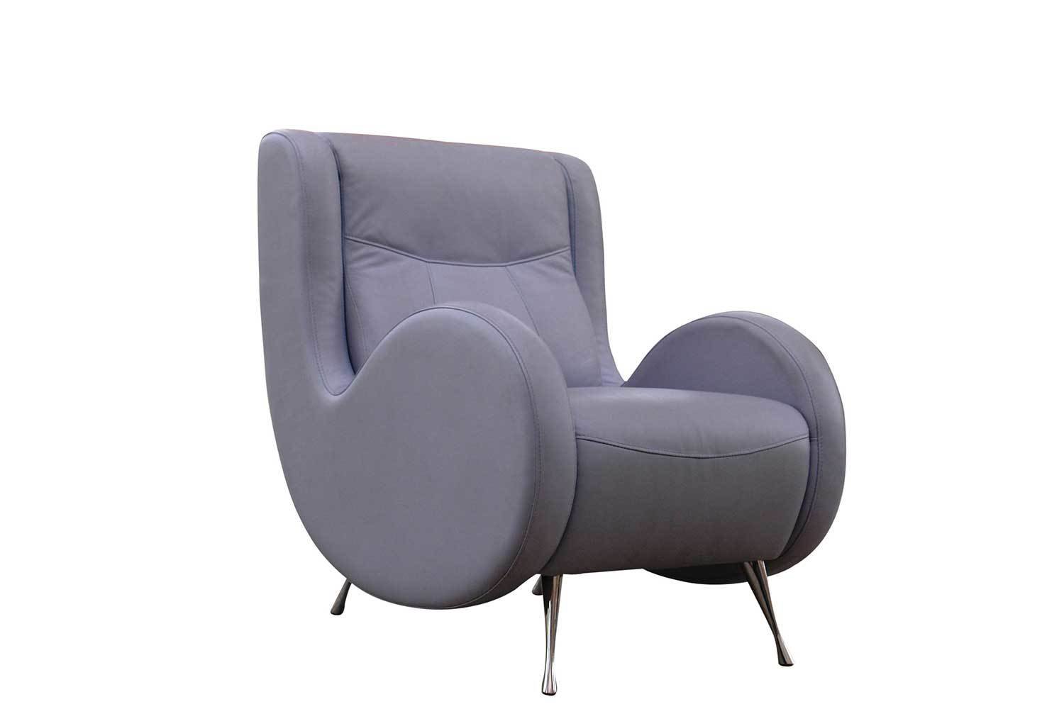 Lilac Tufted Side Chair 1253