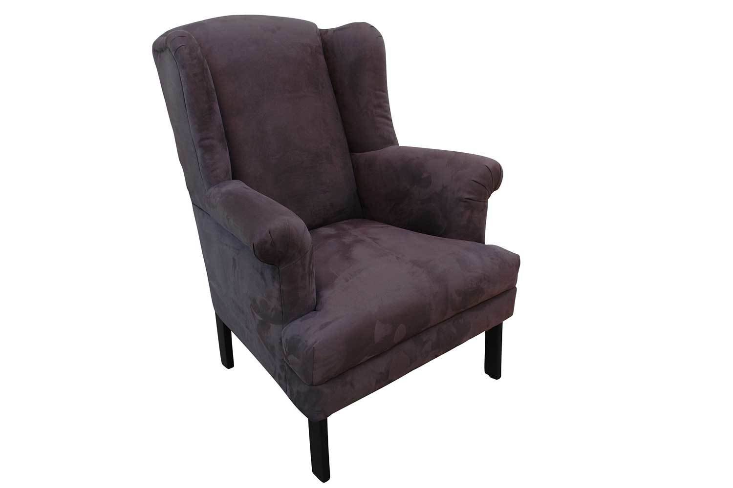Charcoal Queen Anne Chair 1290