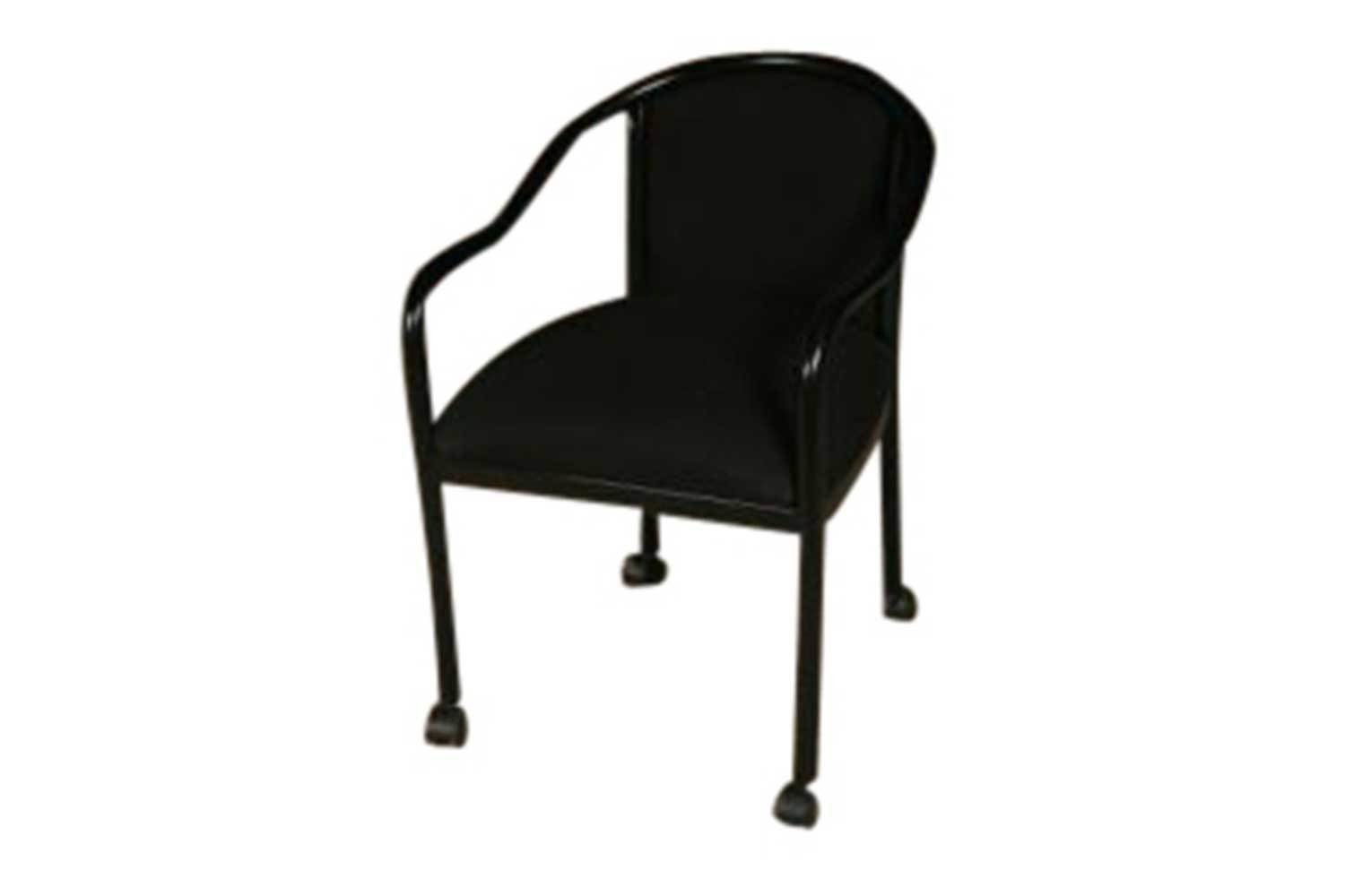 Ebony Castor Chair 3109