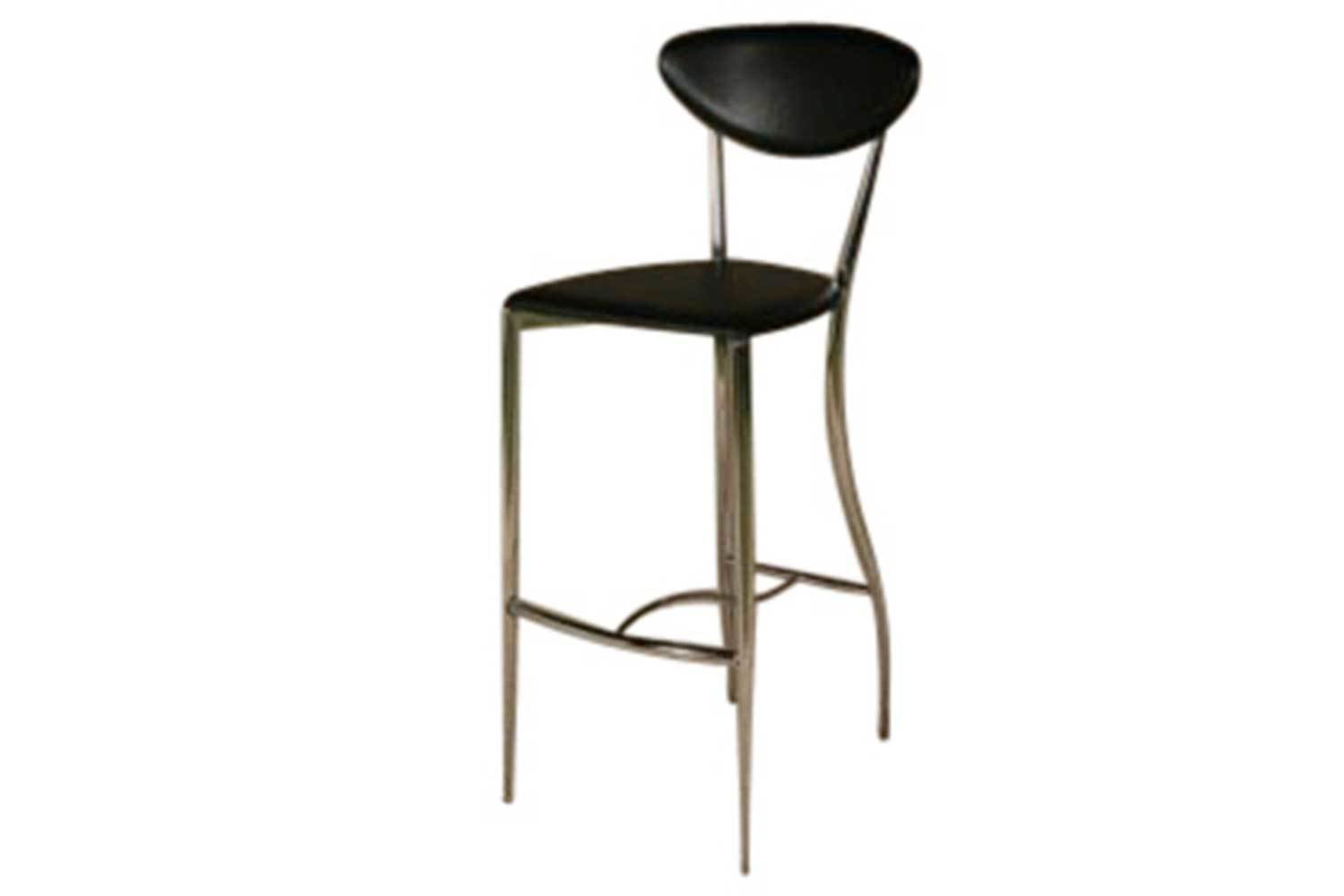 Chrome Black 29" Barstool 3160