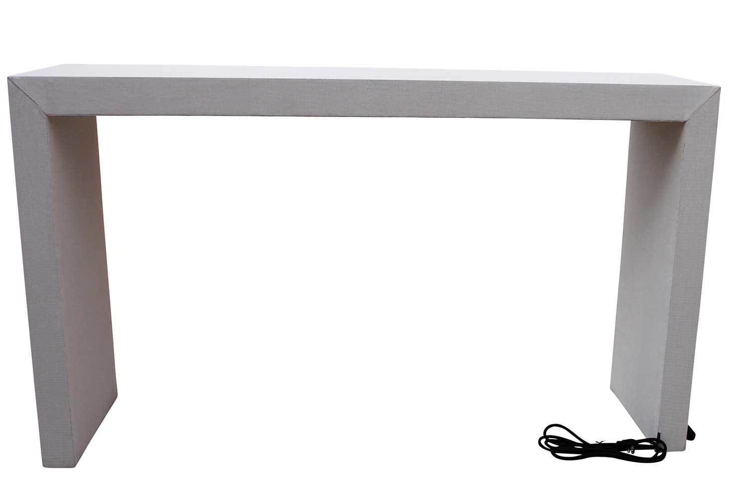 White 6' Charging Pedestal Table 5213