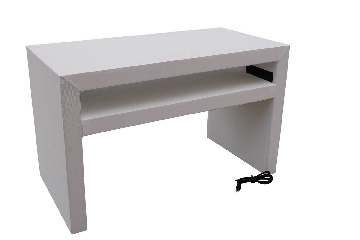 White Charging Console Table 5214