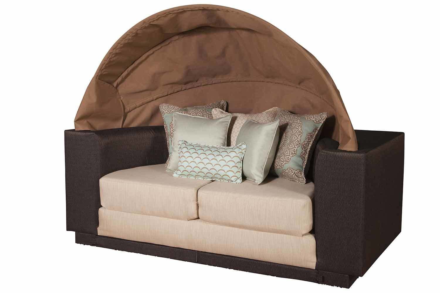 Sofa Daybed With Retractable Canopy Shop Furniture Somers Furniture