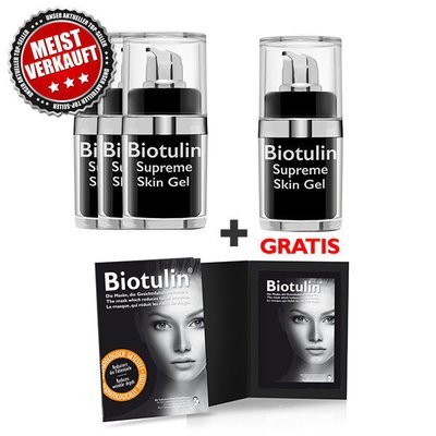 Biotulin VIP Special* inkl. Bio Cellulose Maske Biotulin VIP Special* inkl. Bio Cellulose Maske