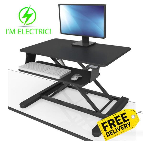 MaxiShift-E | Electric Sit Stand Desktop Units 10047