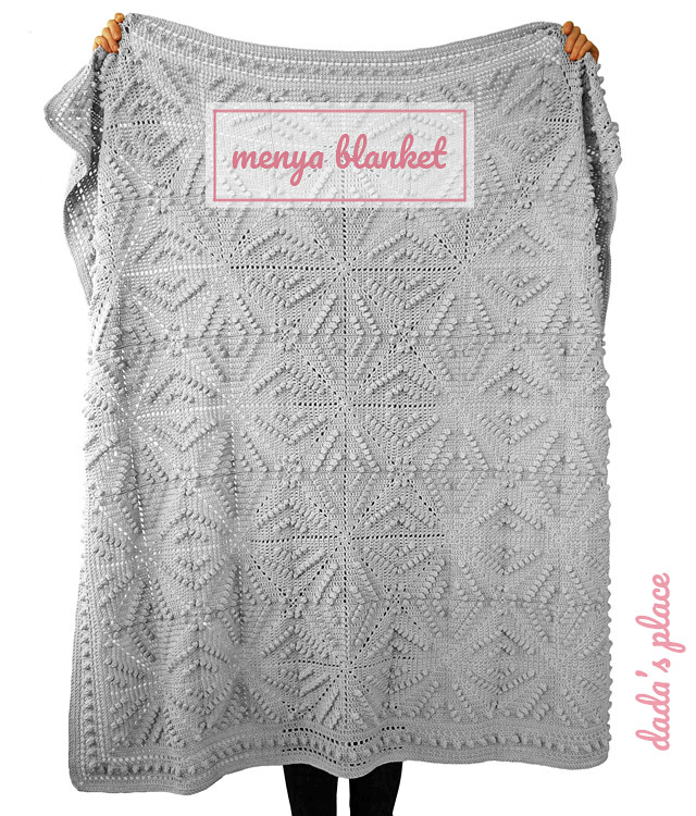 CROCHET PATTERN: Menya Blanket