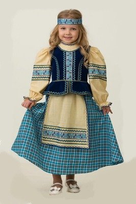 Народный костюм (девочка) Народный костюм (девочка)