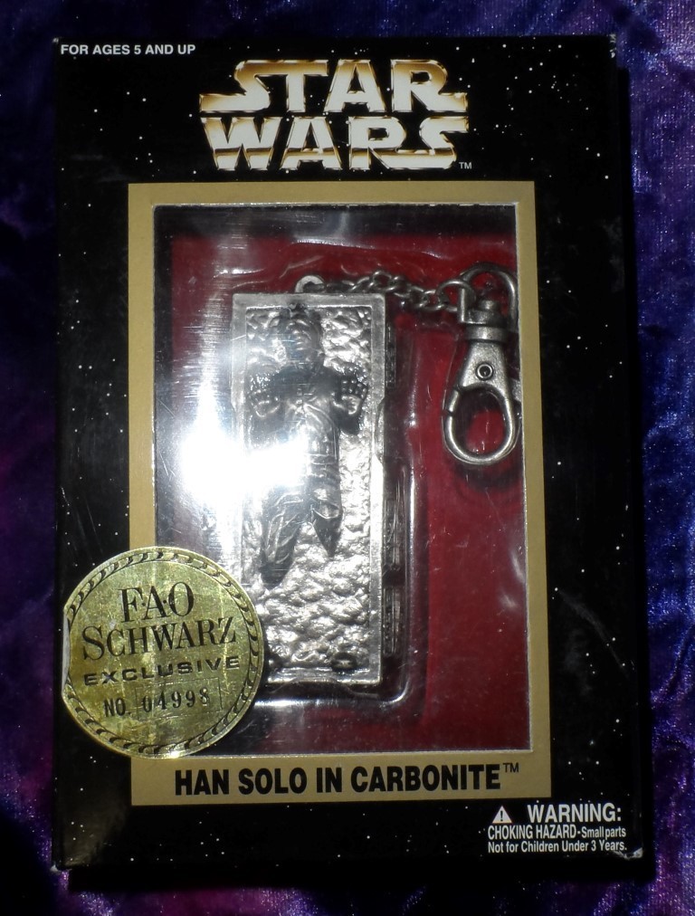 Star Wars Han In Carbonite Keychain F A O Schwarz Exclusive