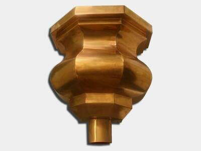 The Bodhi Conductor Head | Leader Head | Copper Zinc The Bodhi Conductor Head | Leader Head | Copper Zinc