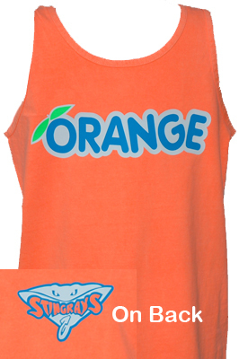 orange rays shirt