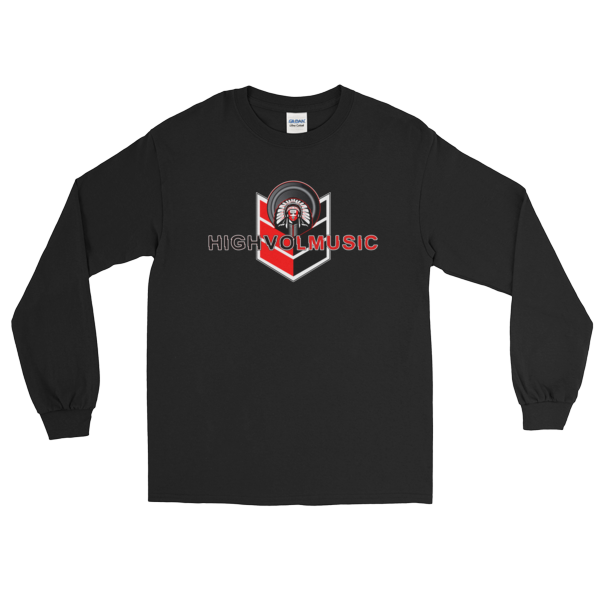 HVM Men's Long Sleeve Fitted Crew HVMLSS