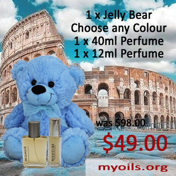 Cleanse & Exfoliate Your Skin Daily, MYOILS - Australia Jelly Bear with Fine Oil Perfumes