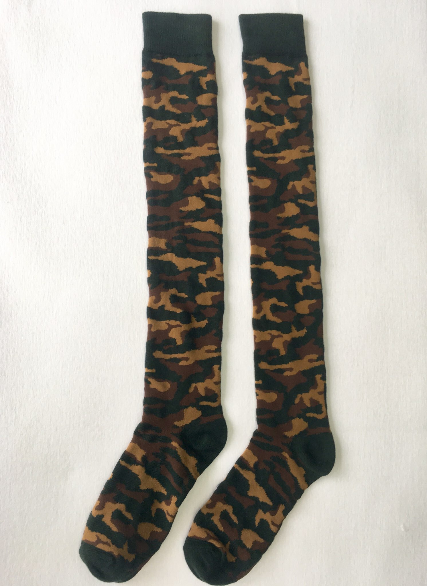 Camouflage Knee High Socks - 20" Inches High
VERY LIMITED QUANTITY!!!! CamoKH001