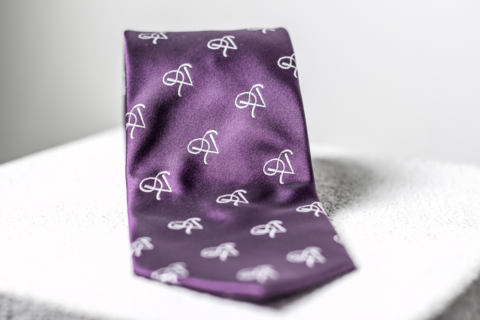 P5 Signature Plum- Necktie SPN001
