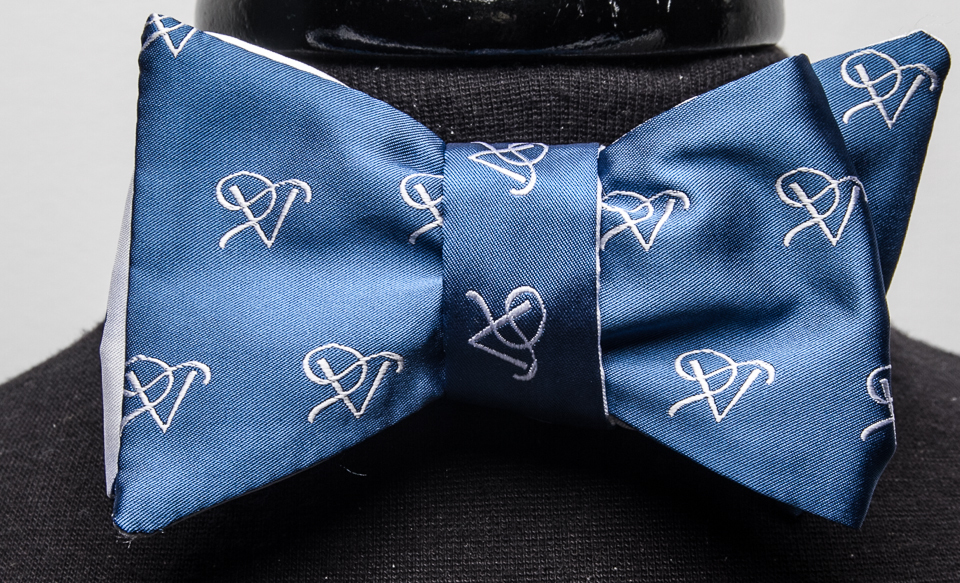 P5 Signature Blueberry - Reversible Bowtie SBB001