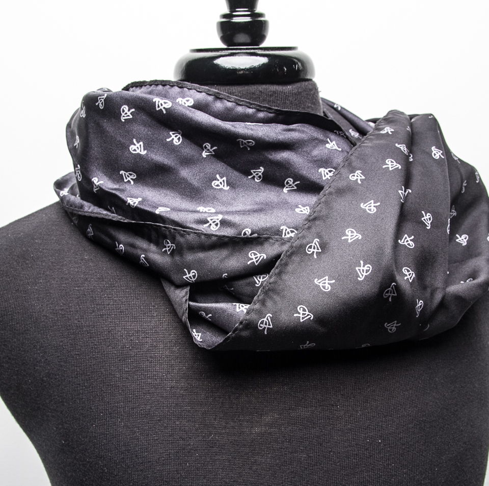 P5 Signature Charcoal - Unisex Infinity Scarf SCIS001
