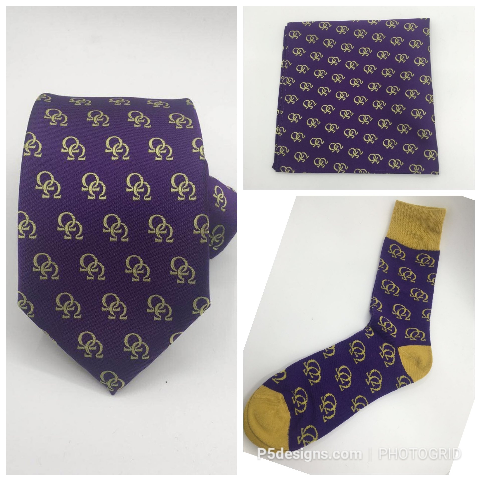 Omega Double Hooks Necktie Set ODHNS001