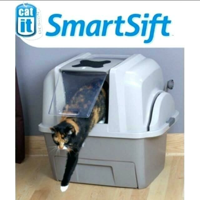 Smartsift SemiAuto Litter Box No Scooping