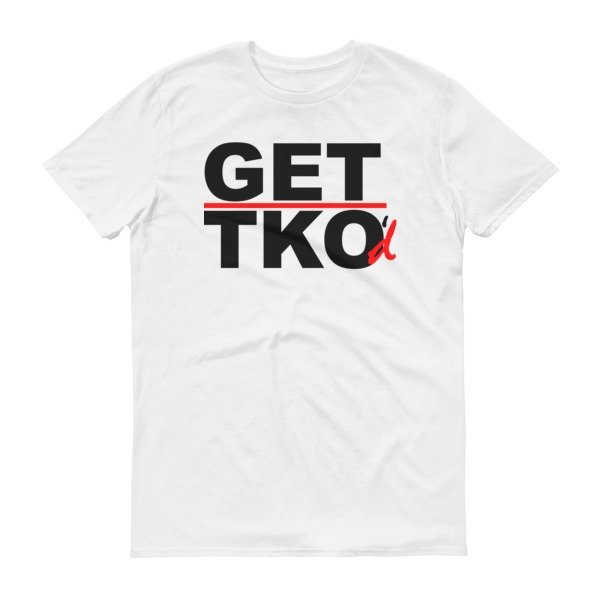 GET TKO'd Men's Short Sleeve white 