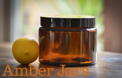 30 x 500ml Glass Amber Jars with Black Wadded Lid. 30 x 500ml Glass Amber Jars with Black Wadded Lid.