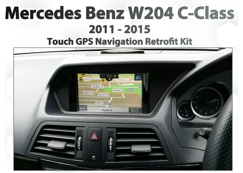 [2011 2014] Mercedes Benz W204 Face Lifted CClass Audio 20 Addon