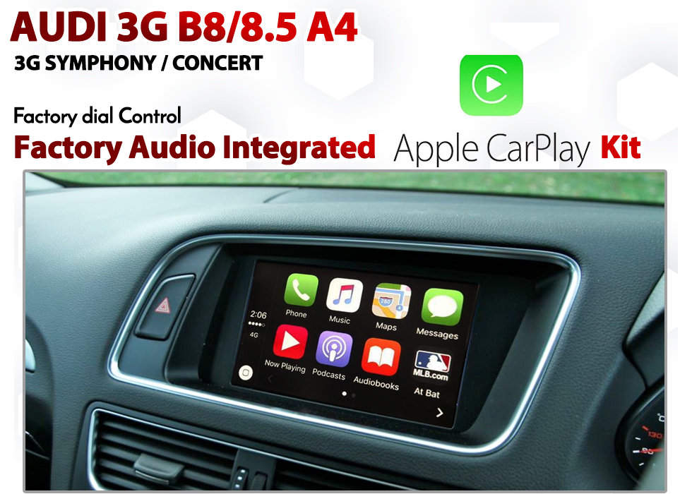 Carplay audi a4 b9