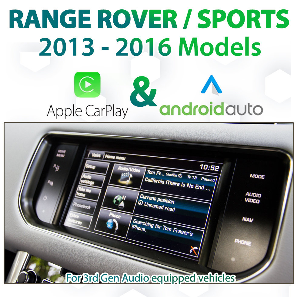 Carplay range rover 2013