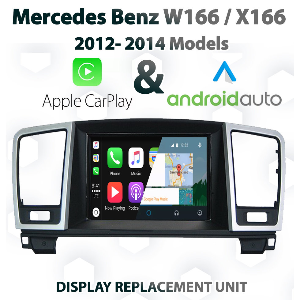 [20122014] Mercedes Benz W166 ML / X166 GL Class 7" Android Auto