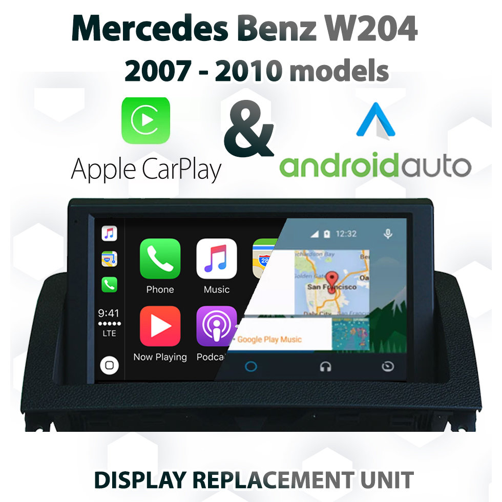 Carplay мерседес w204