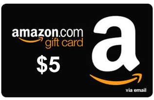 Amazon.com Gift Card de $5 5 AMZN - 6.99 PP