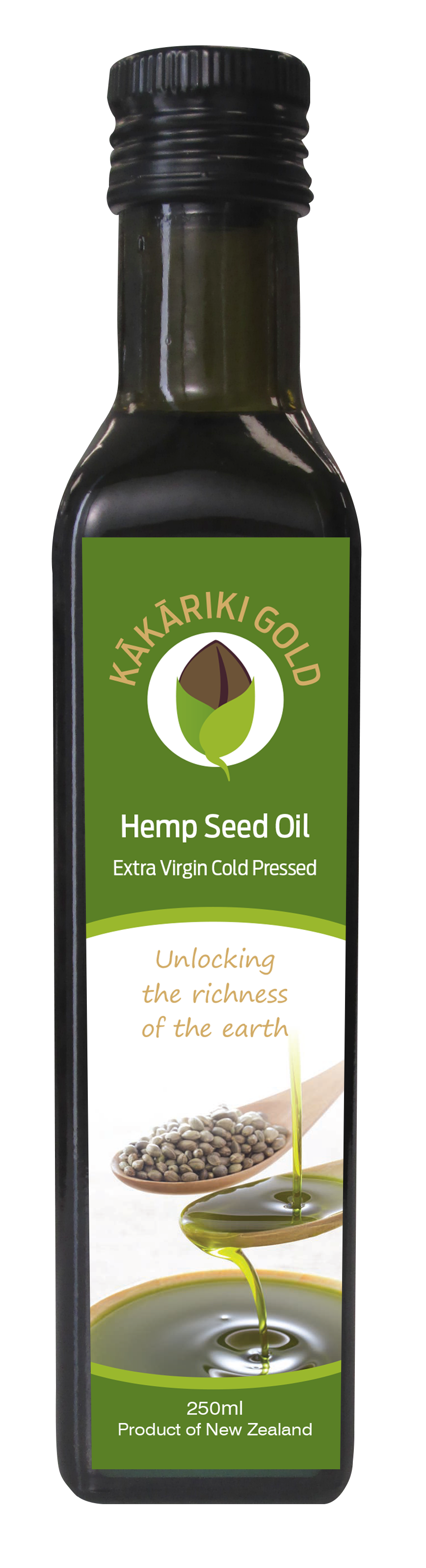 Kakariki Gold Pure NZ Hemp Oil 250g (not a cheaper imported oil just pure NZ) 036